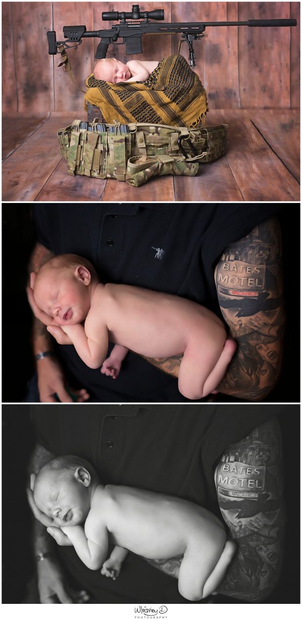 Military newborn, Hitchcock newborn