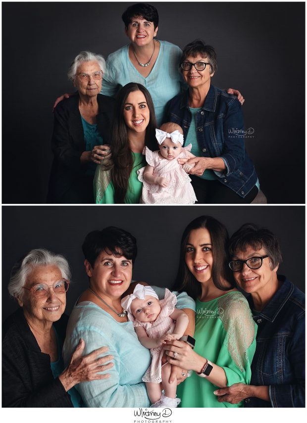 Five Generation photo at Whitney D. Photography in Conway, Arkansas